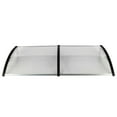 thumbnail image 3 of HT-200 x 100 Household Application Door & Window Rain Cover Eaves Black Holder, 3 of 9