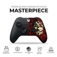 thumbnail image 3 of DreamController V For Venddeta Custom X-box Controller Wireless compatible with X-box One/Series X/S Proudly Customized in USA with Permanent HYDRO-DIP Printing(NOT JUST A SKIN) (MODDED) [video game], 3 of 7