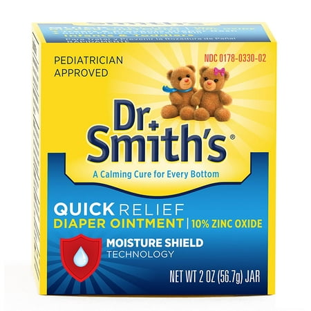 Dr. Smith's Diaper Ointment Dr. Smith's, 2-Ounce, Overnight relief with fast results By Dr Smiths Diaper Ointment From