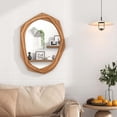thumbnail image 2 of Costway Irregular Framed Decoration Mirror 35" x26" Large Water Proof Wall Mirror, 2 of 9