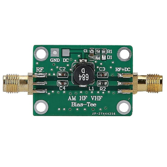 Amplificateur RF large bande, alimentation coaxiale, polarisation en T 25\xa0kHz à 100\xa0MHz pour radio amateur RTL SDR LNA