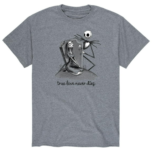 The The Nightmare Before Christmas - Valentine's Day - Men's Short Sleeve Graphic T-Shirt