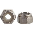 thumbnail image 1 of 25 Pack #8-32 18.8 Stainless Steel Nylon Insert Lock Nuts, 1 of 2