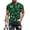 Blanc, variante sur T-shirt de la Saint-Patrick pour Hommes, Impression Trèfle Irlandais Manches Courtes Col Rond, pour Tenue Décontractée, Extérieur & Célébration de Festival