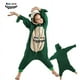 thumbnail image 4 of Zipper Kids Green Elf Cartoon Anime Pajamas Onesie Blue Shark Hamster Fleece One-Piece Girls Pink Cosplay Raccoon Kigurumi Boy, 4 of 4