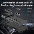 thumbnail image 7 of Fashion Case with Holder Stander Kickstand Drop Resistant Shockproof Case For iPhone 16 Pro Max (6.9inch), 7 of 7