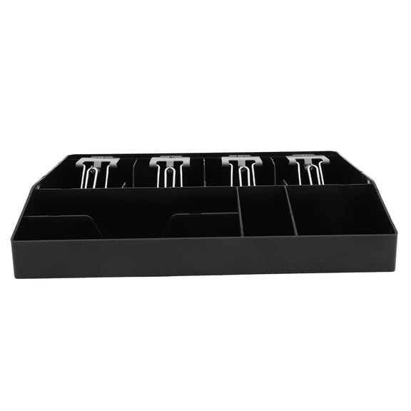 OUNONA  Cash Drawer under Counter Tray Multifunctional Dishwasher Insulated Coffee Mug with Handle Black