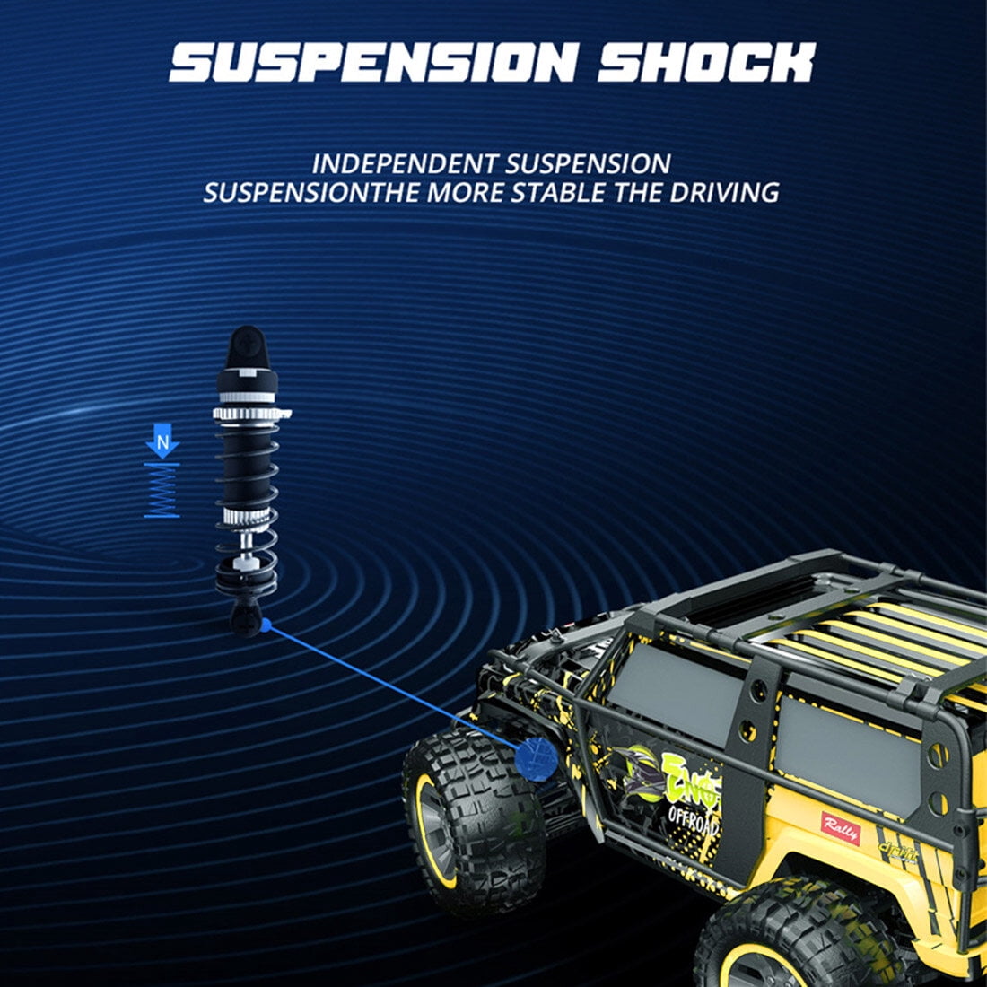 1/10 Scale Brushless High-Speed RC Car, 2.4G 4WD 65KM/H Off-Road Remote Control Climbing Car with Waterproof ESC, RTR Version for Adults