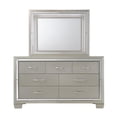 thumbnail image 4 of Pemberly Row 7-Drawer Engineered Wood Dresser with Mirror in Natural, 4 of 8