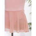 thumbnail image 7 of Alvivi Kids Girls Camisole Ballet Dance Tutu Dress Gymnastics Skirted Leotard Performance Dancewear Pink 11-12, 7 of 7