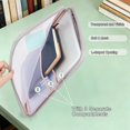 thumbnail image 2 of Set de 13 estuches de malla con cierre y cremallera ROYPACK, transparentes e impermeables, 2 of 9