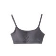 thumbnail image 2 of ALLLIST Padded Women's Bras Back Smoothing Wirefree Bralette Gray Soft Plain Crop-Top Bras for Ladies Size S-2XL, 2 of 5