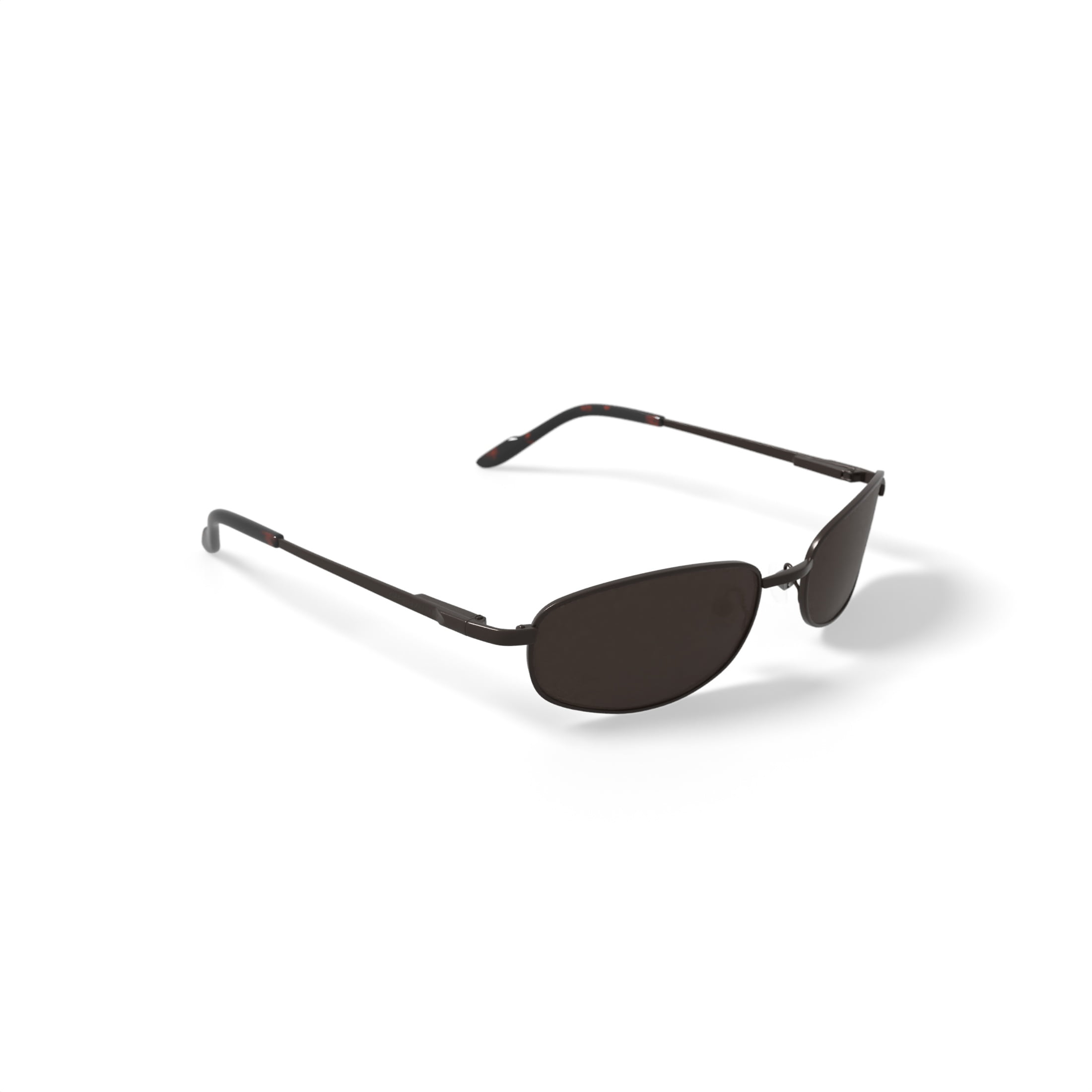 Caribbean Sun Rx'able Unisex Polarized Sport Sunglasses, Tobago, Matte Brown, 55-18-132