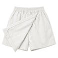 thumbnail image 4 of Only Moment Skorts Skirts for Women Polyurethane Fiber Solid Casual Linen Mini Skirts Pleated High Waist Butterfly Skorts with Pocket Summer Trendy Skorts for Women Casual Summer Grey,XL, 4 of 4