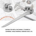 thumbnail image 2 of Center Gauge Wookworking Ruler Small Portable Marking Tool Stainless Steel Supplies, 2 of 5