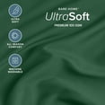 thumbnail image 3 of Bare Home Fitted Sheet - 24" Extra Deep Pocket - Premium 1800 Collection - King, Forest Green, 3 of 7