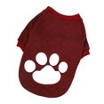 thumbnail image 1 of Adorable Pet Sweater - Paw Print Decorating - Comfortable Keep Warm - Lovely Pet Sweatshirt - Outdoor Pet Costume, 1 of 8