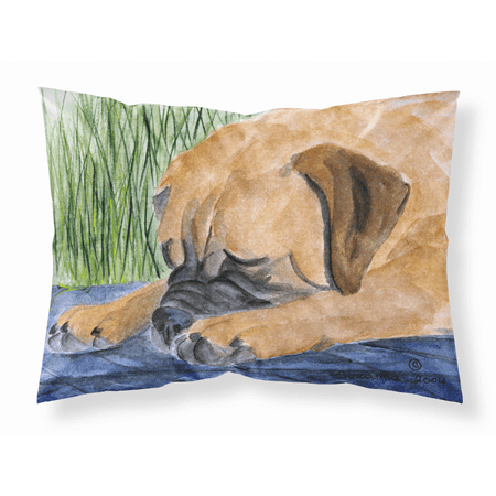 Bullmastiff Fabric Standard Pillowcase-30 x 20.5-