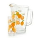 thumbnail image 1 of Juego de Jarra para Agua con 4 Vasos Vidrio Naranjas Crisa, 1 of 2