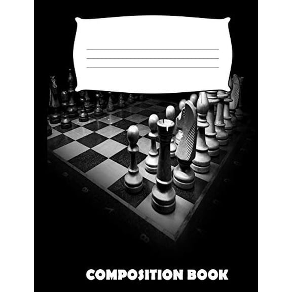 Composition Book: Chess Composition Notebook Wide Ruled (Paperback)