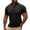 Black, variant on Fashionable Men's Shirts for Stylish Comfort - Trendy Short Sleeved Designs Ideal for Casual and Semi-Formal Occasions Mens T-Shirts Large Size Cotton Green Blue Collar