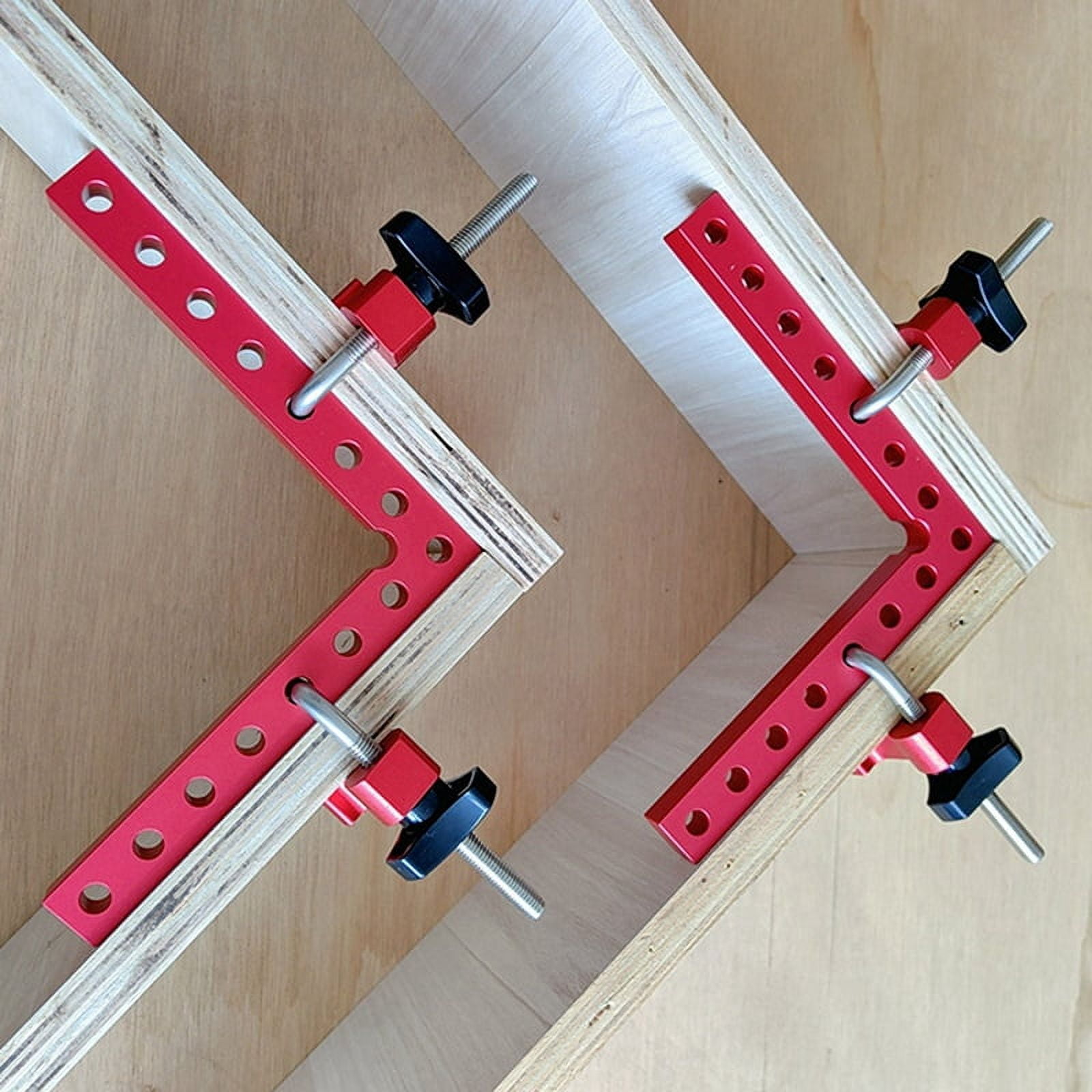 90 Degree Positioning Squares Right Angle Clamps for Woodworking Corner Clamp Carpenter Clamping Tool for Cabinets