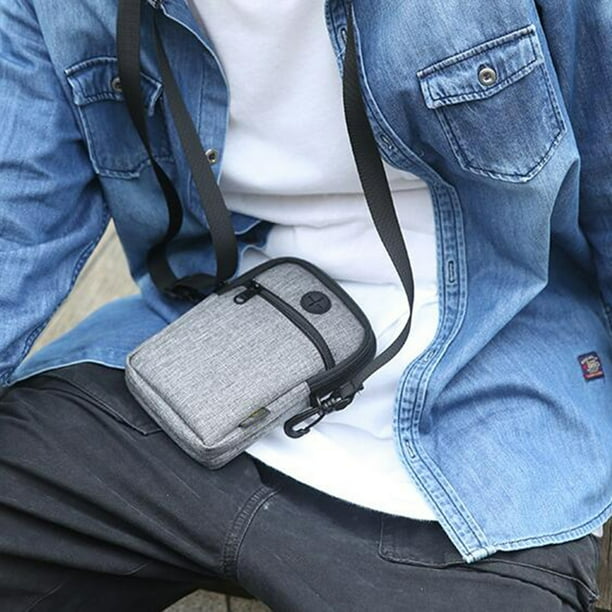 Borsa Porta Pesi Per Subacquea KIMISS - Tessuto Oxford, Fibbia A Sgancio Rapido, Nera - Foto 4