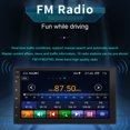thumbnail image 1 of 2 Din WiFi GPS Radio de coche Bluetooth compatible Estéreo FM AM Reproductor multimedia MP5 Ndcxsfigh Accesorios para autos y motos, 1 of 9