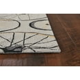 thumbnail image 6 of 1' x 2' Polyester Grey Area Rug, 6 of 6