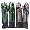 thumbnail image 7 of Halloween Skeleton Gloves, Glow-in-the-Dark Finger Bone Costume Gloves for Cosplay and Parties, 7 of 7