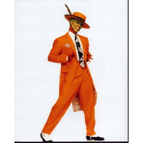 Jim Carrey Wearing Orange Suit For The Mask Photo Print (16 x 20) - Item # MVM59684