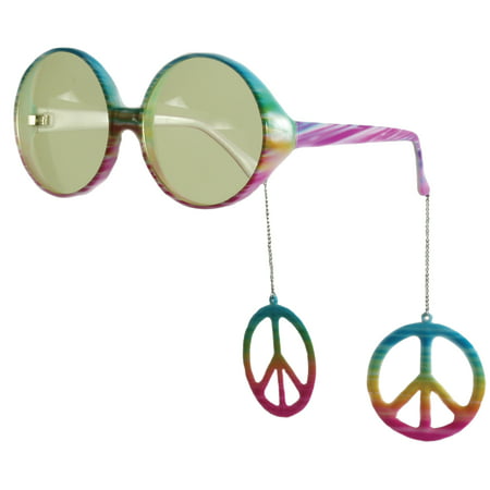 Morris Glasses Peace Danglers Multi-ELS10501