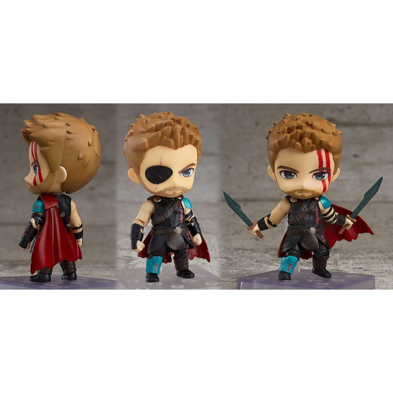 Good Smile Company Nendoroid Thor: DX Ver - Action Figure With Multiple Faces & Accessories From Thor: Ragnarok
