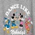 thumbnail image 3 of Disney - Mickey & Friends - Donald Duck, Minnie, Mickey, & Daisy - Dance Like Nobody's Watching - Women's Short Sleeve Graphic T-Shirt, 3 of 5