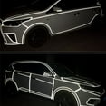 thumbnail image 2 of Ruiboury Improve Security And Safety With Car Reflective Sticker Easy To Apply Wear-resistant And Durable Red, 2 of 6