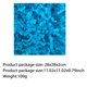 thumbnail image 2 of Relleno de canasta de Pascua de papel de papel cortado con arrugas de 100 g (azul), 2 of 7
