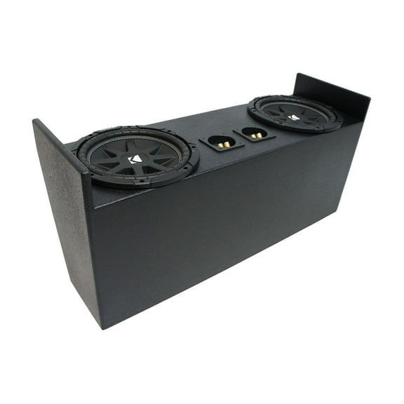 87-06 Jeep Wrangler YJ TJ Kicker Comp C10 Dual 10" Rhino Sub Box New Final 2 Ohm