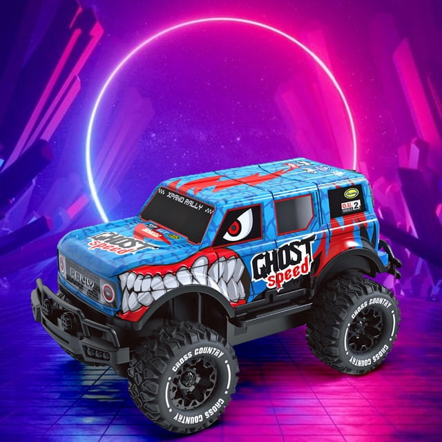 Cameland Electric/RC Car With Light Small Scale Off Road Remote Control Vehicle Simulation Model Childrens Toy SUV Y203