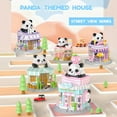 thumbnail image 5 of SKQIT Street View Coffee Shop Mini Building Blocks,911 Pieces Cute Panda Animal Micro Building Sets,Simulation Architecture Construction Toy,Creative Gifts for Adults, 5 of 13