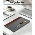 thumbnail image 3 of Fintie Case for Samsung Galaxy Tab S11 Ultra 5G 14.6 Inch 2025 Model (SM-X930/X936B), Multiple Angle Portfolio Cover with Pocket Auto Sleep/Wake, Gray/Brown, 3 of 9