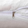 thumbnail image 3 of Juego de 2 fundas de cojín de piel de lujo YONGSHENG sofá decorativo cama para El hogar dormitorio Funda de almohada decorativa de felpa súper suave 40x40cm 16x16 pulgadas blanco, 3 of 5