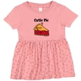 thumbnail image 3 of Inktastic Cutie Pie Girls Baby Dress, 3 of 5