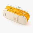 thumbnail image 2 of Big Capacity Pencil Pen Case Office College School Large Storage High Capacity Bag Pouch Holder Box Organizer - Grey A, 2 of 7