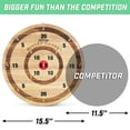 thumbnail image 4 of GoSports Ringer Darts Indoor Outdoor Hook Ring Toss Game Set for Kids & Adults, 4 of 9