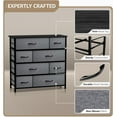 thumbnail image 4 of Sorbus Dresser with 8 Drawers- Black, 4 of 6