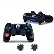 Sololife Universe PS4 Controller Skin Stickers for Sony Playstation 4 DualShock Wireless Controller