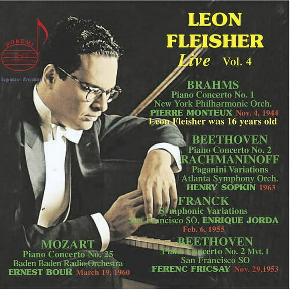 Leon Fleisher - Leon Fleisher Live Vol 4 - Music & Performance - CD