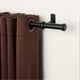 thumbnail image 2 of Ceiling Mounted Curtain Rod Brackets, Heavy Duty Ceiling Bracket for 1 Inch Curtain Rod Holder(Set of 2, Black), 2 of 5