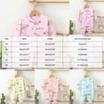 thumbnail image 3 of Gerichy Newborn Baby Girls Boys Cotton Romper Outfits Infant Long Sleeve One-Piece 0 3 6 12 18 Months Toddler Button Jumpsuits, 3 of 6