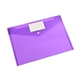 thumbnail image 1 of A4 Colorful PP Plastic Document Bag for Office Files and Stationery Organization, 1 of 4